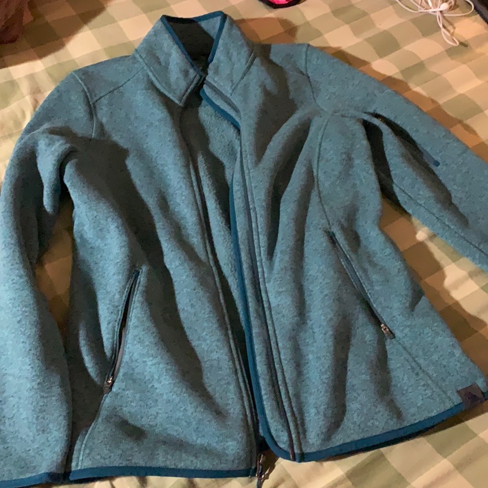 L.L.Bean fleece jacket Turquoise